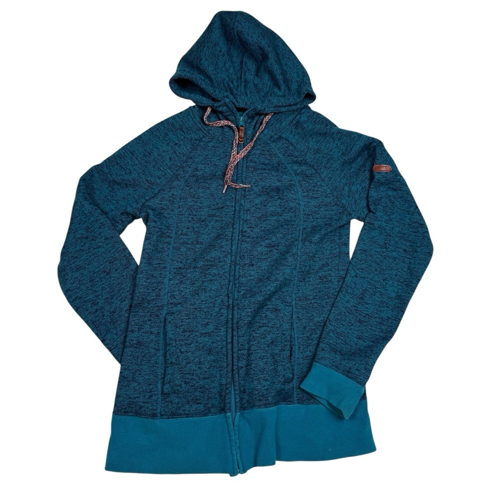 Roxy Dark Teal Hooded Jacket